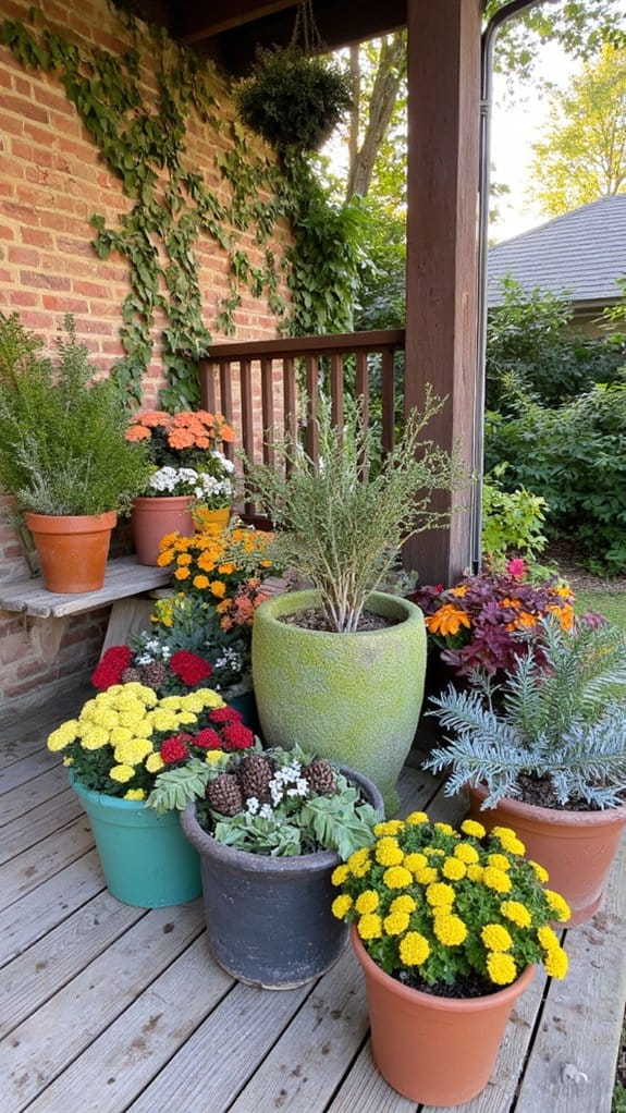 seasonal planter decoration ideas