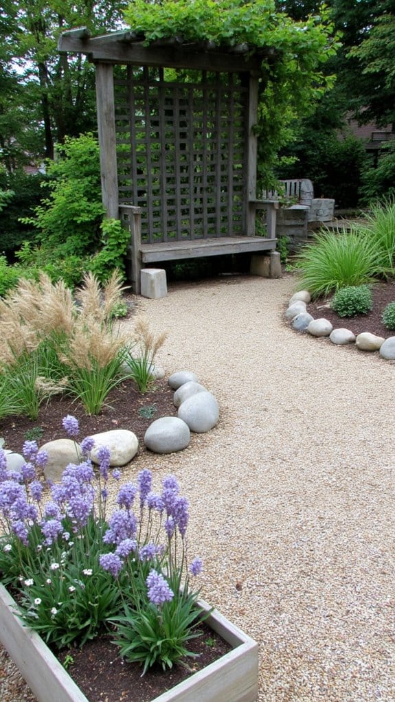 serene flower arrangements zen