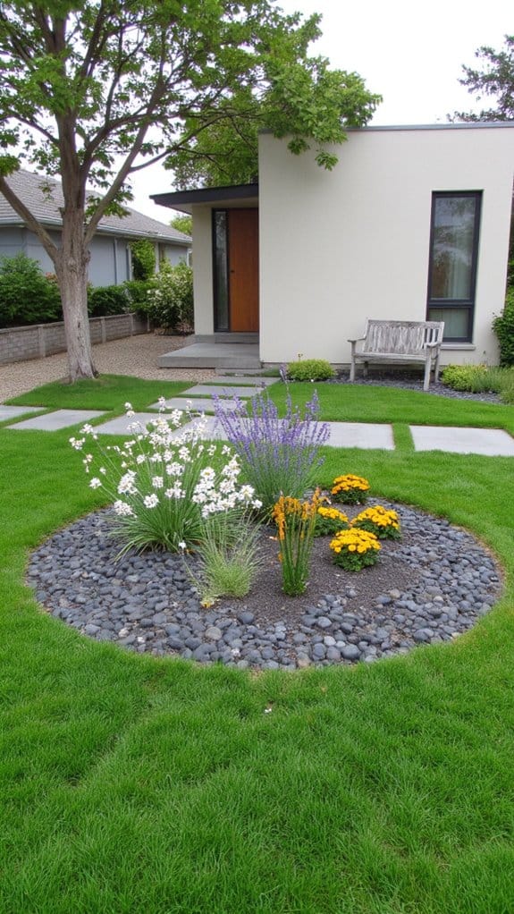 simple balanced flower design