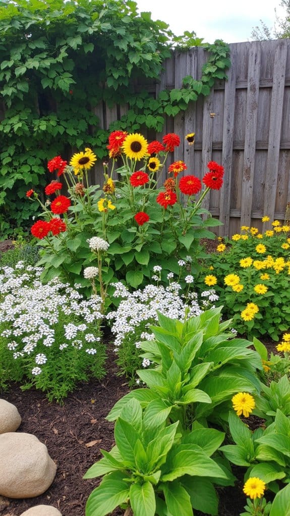 simple shapes attract bees