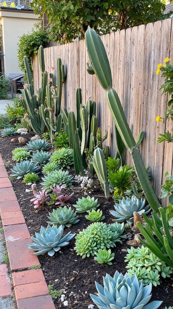 stylish low maintenance succulent gardens