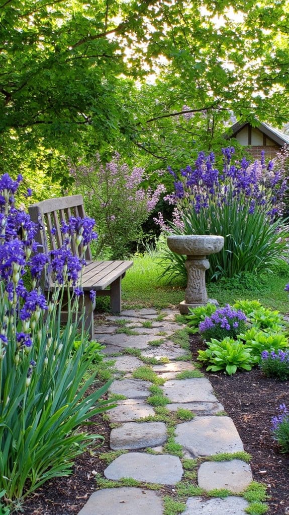 sunny spot vibrant blooms