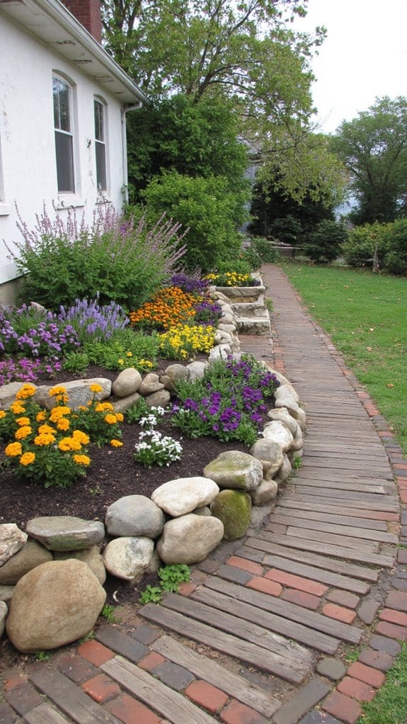 tiered flower beds advantages
