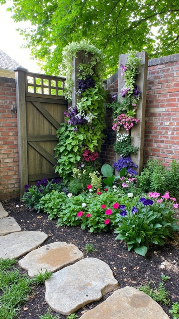 transform corners with greenery