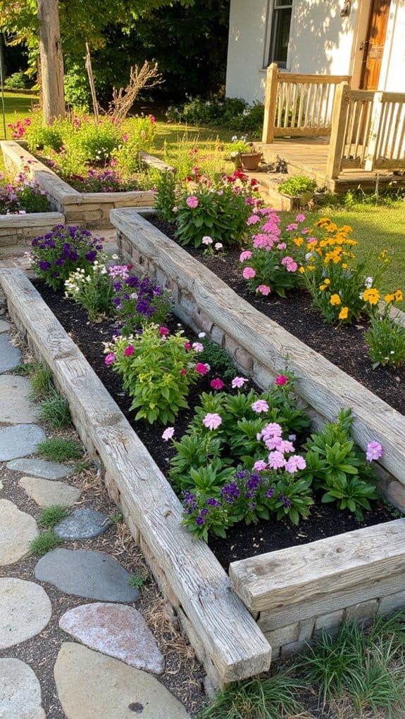 transformative tiered flower beds