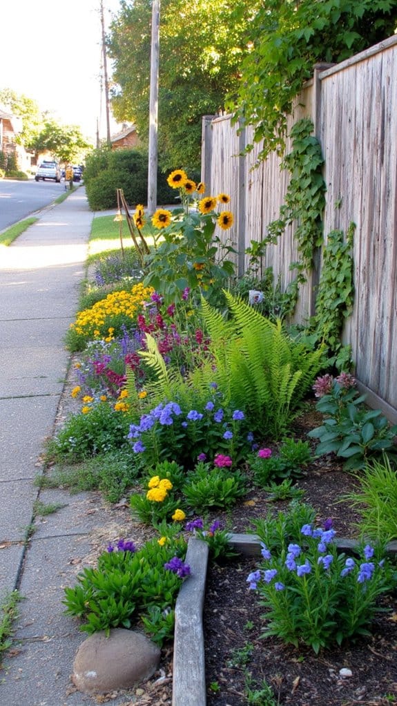 unique flower bed designs