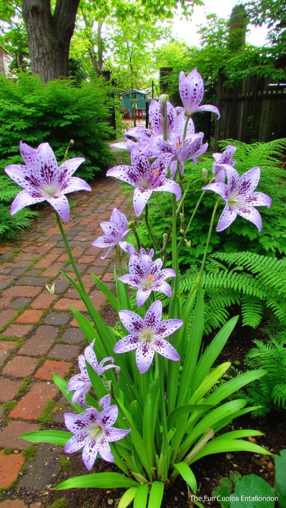 unique flowers for shade
