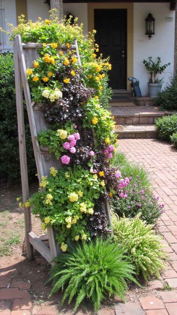 vertical flower bed appeal