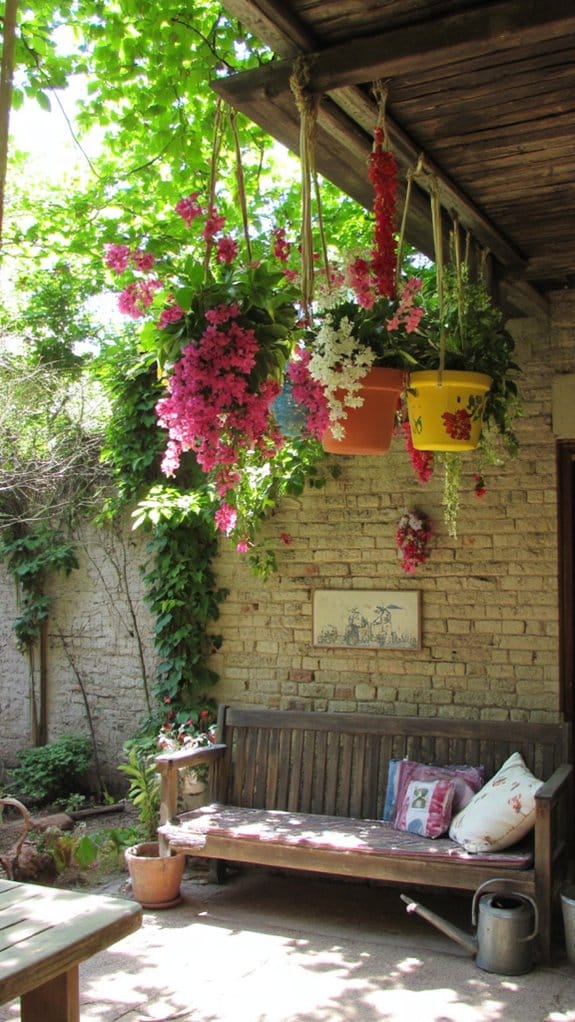 vertical garden decorative pots