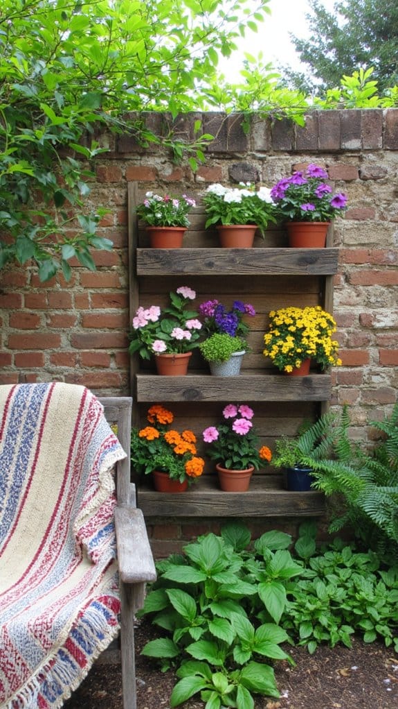 vertical wall planters beautify spaces