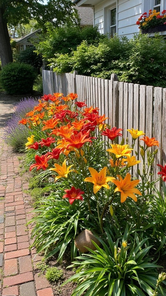 vibrant asiatic lily colors