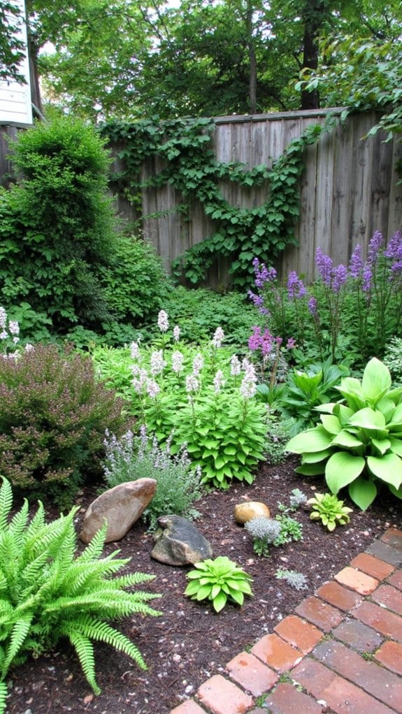 vibrant blooms for shade