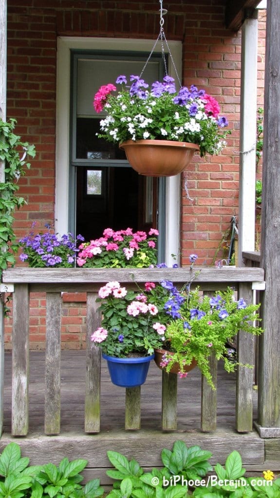 vibrant flowers attract pollinators