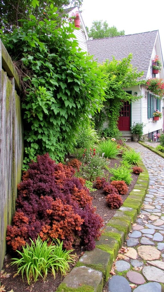 vibrant foliage charming blooms