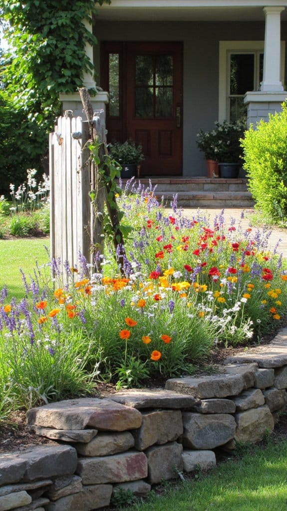 vibrant low maintenance wildflower meadows