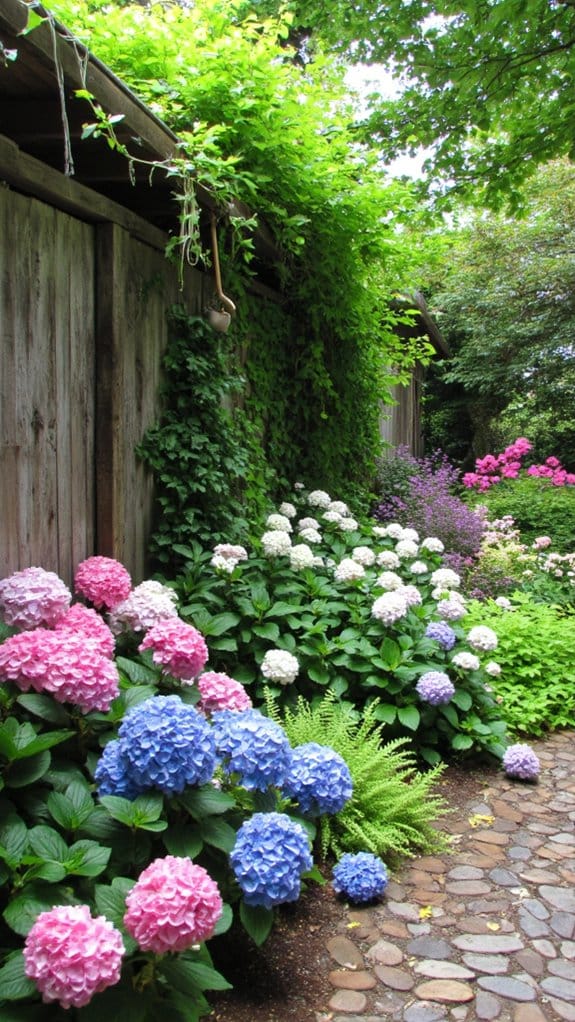 vibrant shade loving flowers thrive