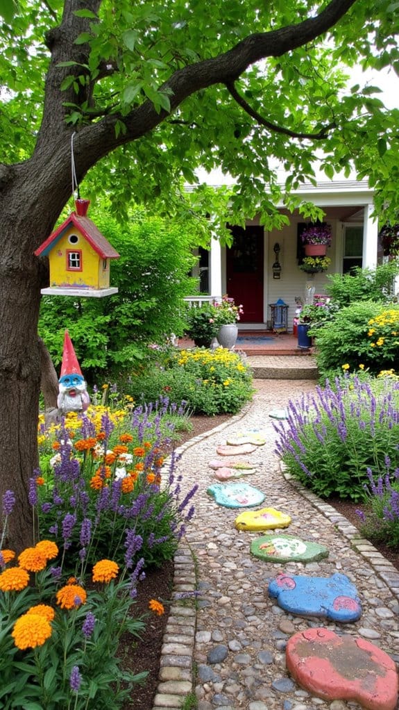 whimsical garden decor ideas