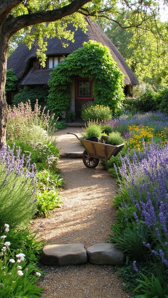 whimsical garden exploration pathways