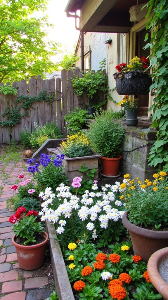 year round blooming flower rotation