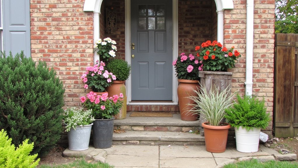 affordable stylish flower pots