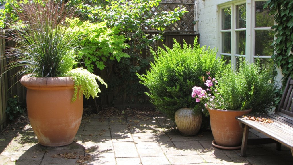 bold plants for planters