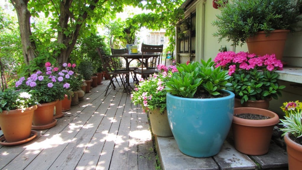 chic ceramic flower pots