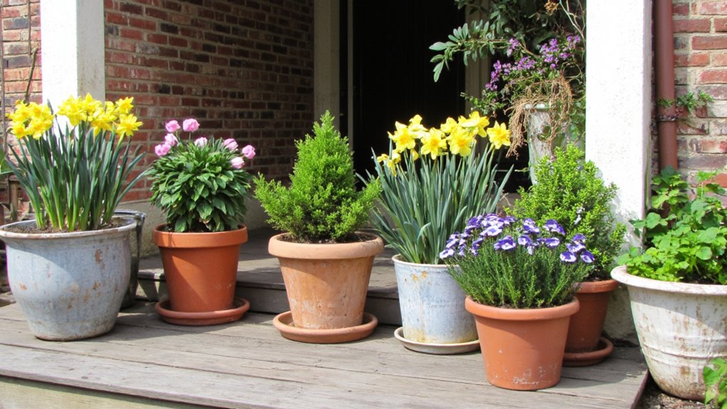 choose appropriate flower pots