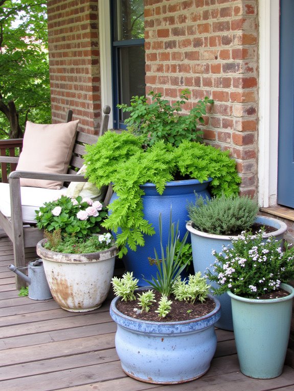 cohesive planter color palette