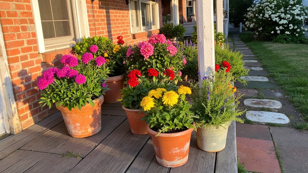 color coordination for pots