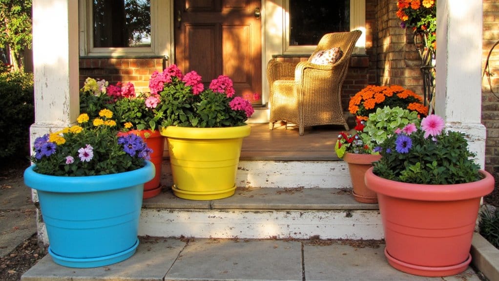 colorful lightweight durable pots