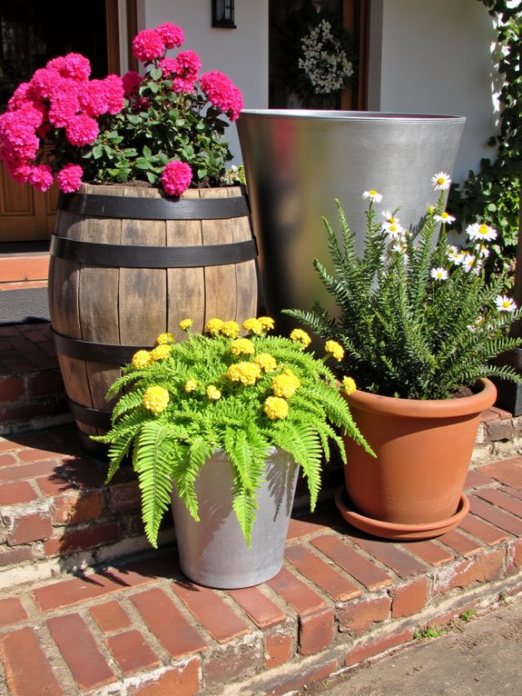 combine textures for aesthetics