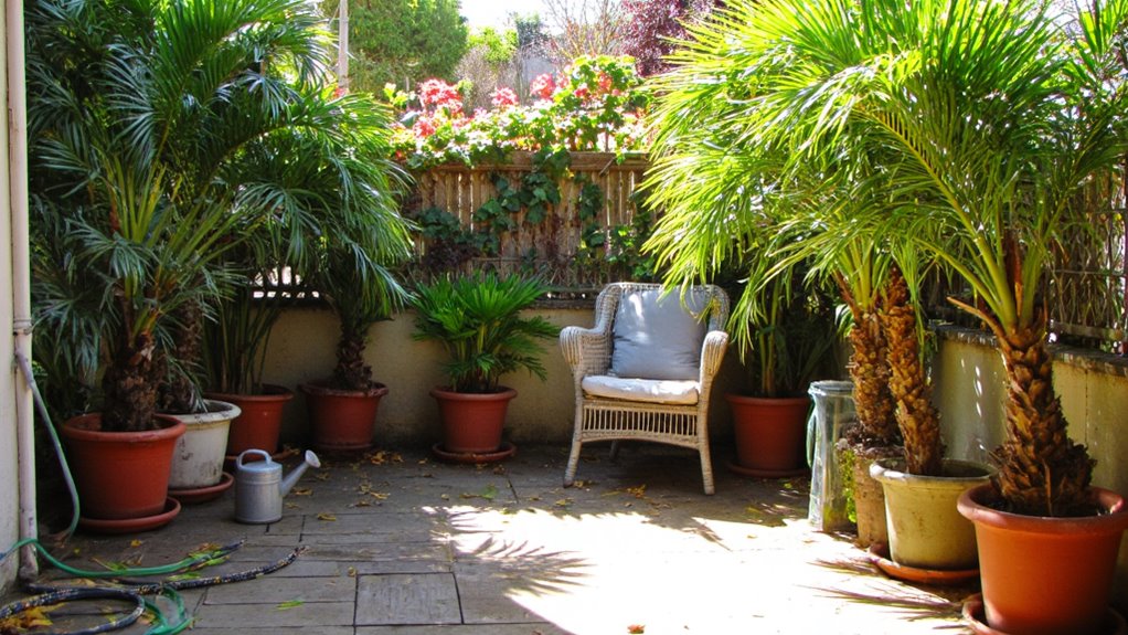 consistent care for palms