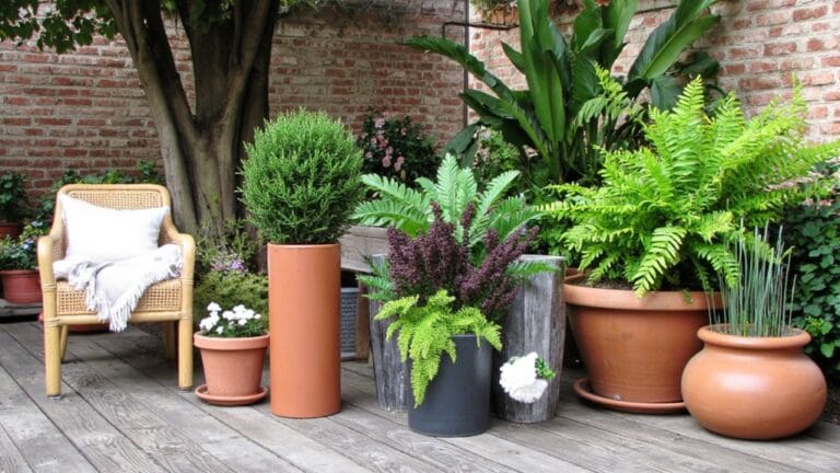 designer outdoor plant pots