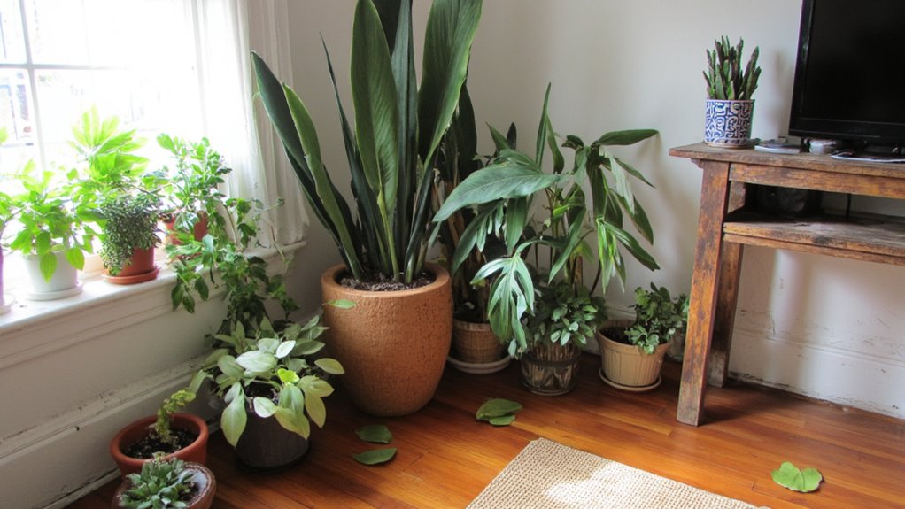 dynamic indoor plant combinations