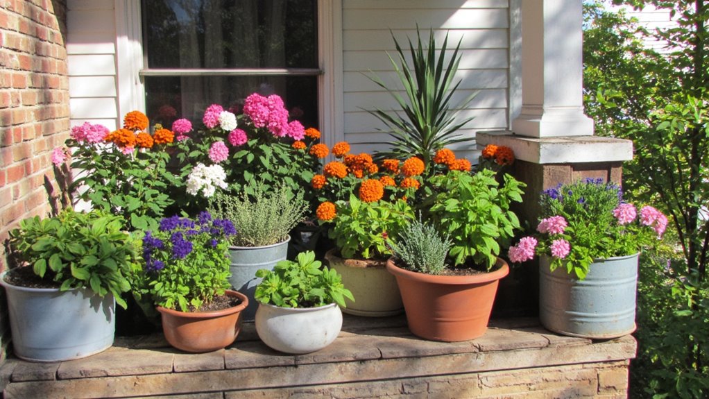 eco friendly planter plant selection