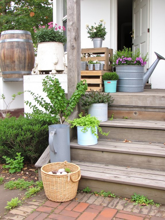 eco friendly upcycled planters