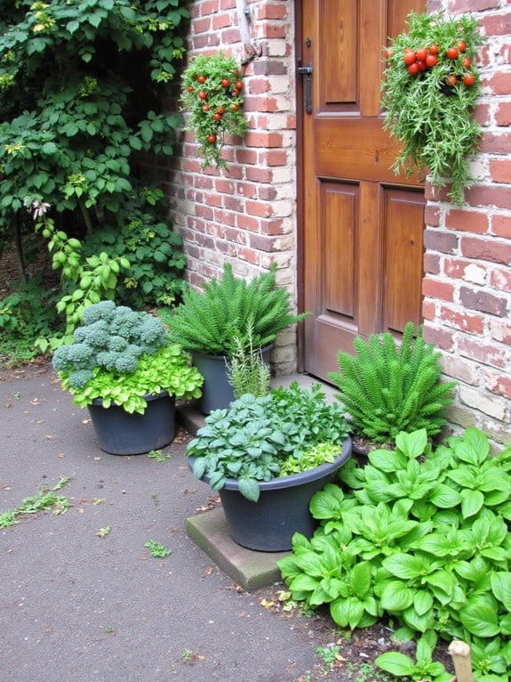 edible plants for decor