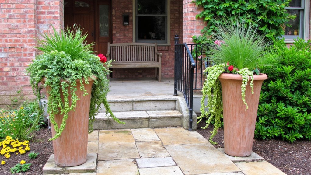elegant practical flower pots