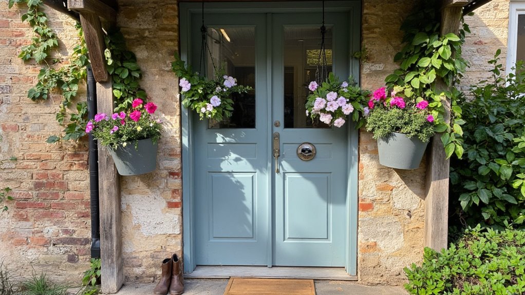 elevate entryway with greenery