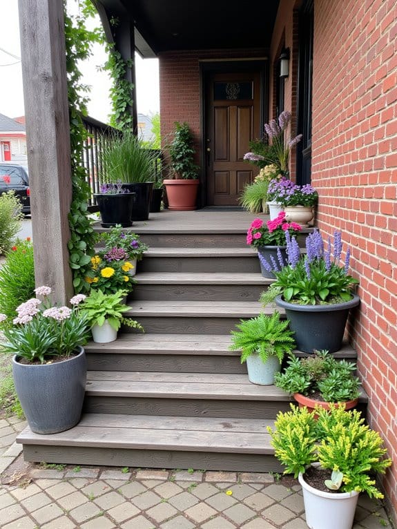 eye catching sunlit pot placement