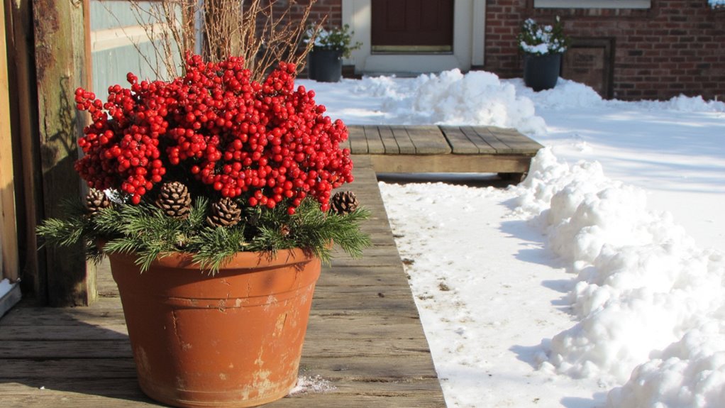 festive classic red berries
