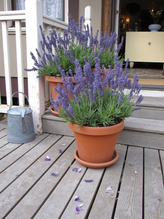 fragrant lavender enhances serenity