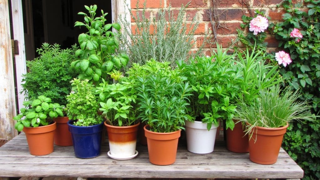 fresh herbs for cooking