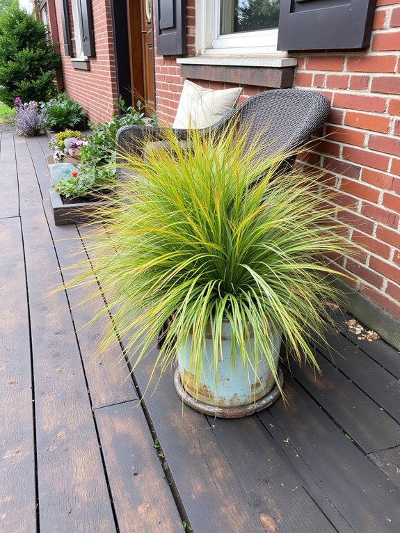 graceful low maintenance focal point