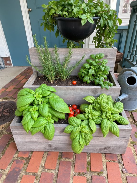 growing fresh edible plants
