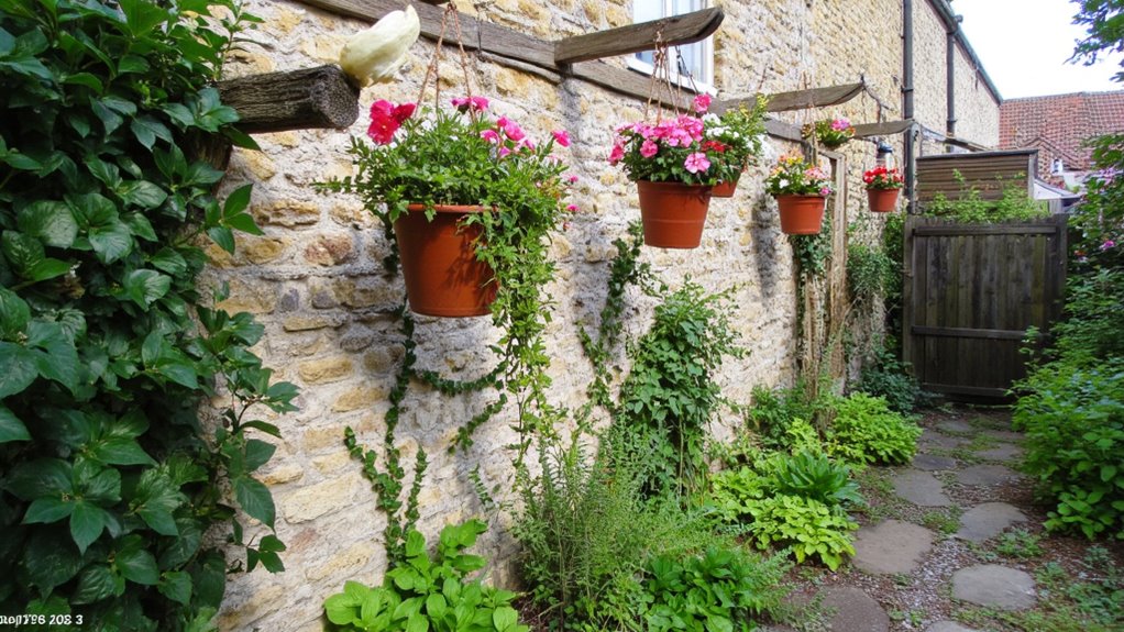 hanging flower pots benefits