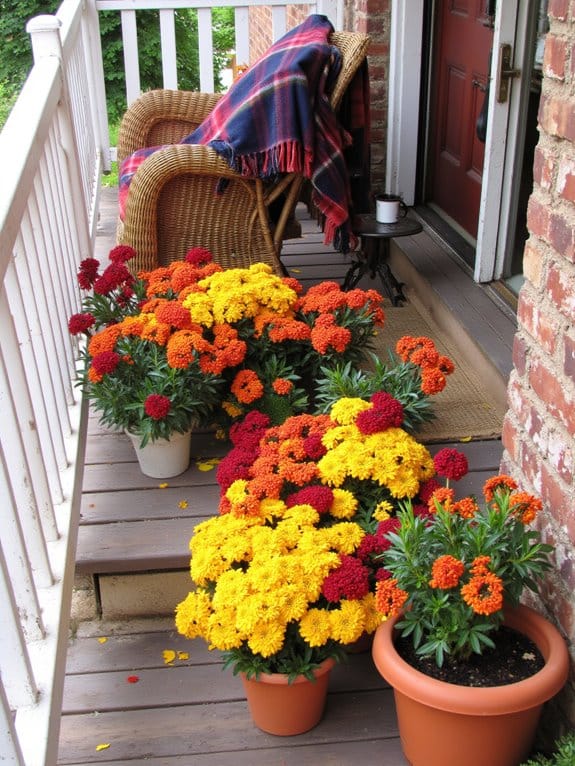 hardy vibrant autumn blooms