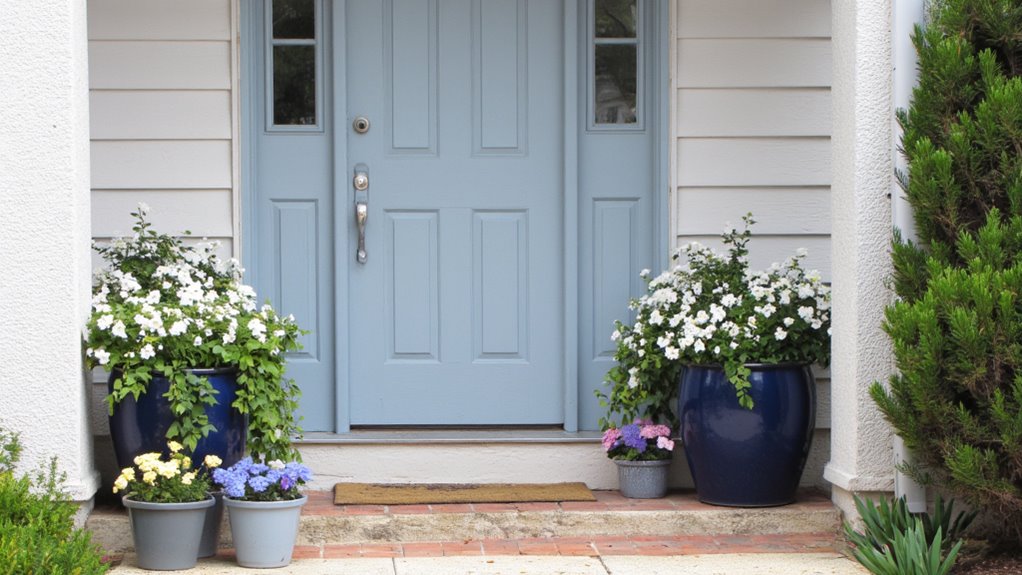 harmonize pots with exterior