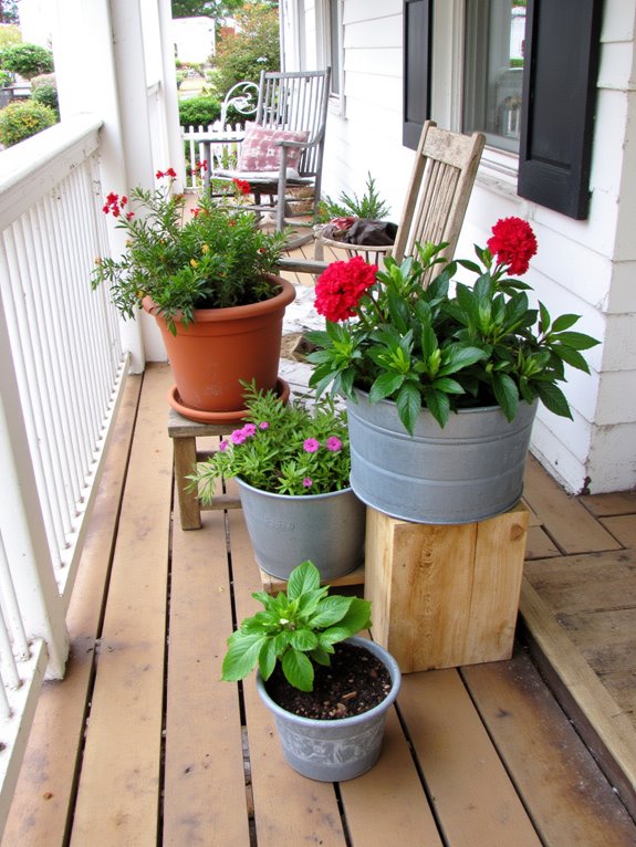 height variation for planters