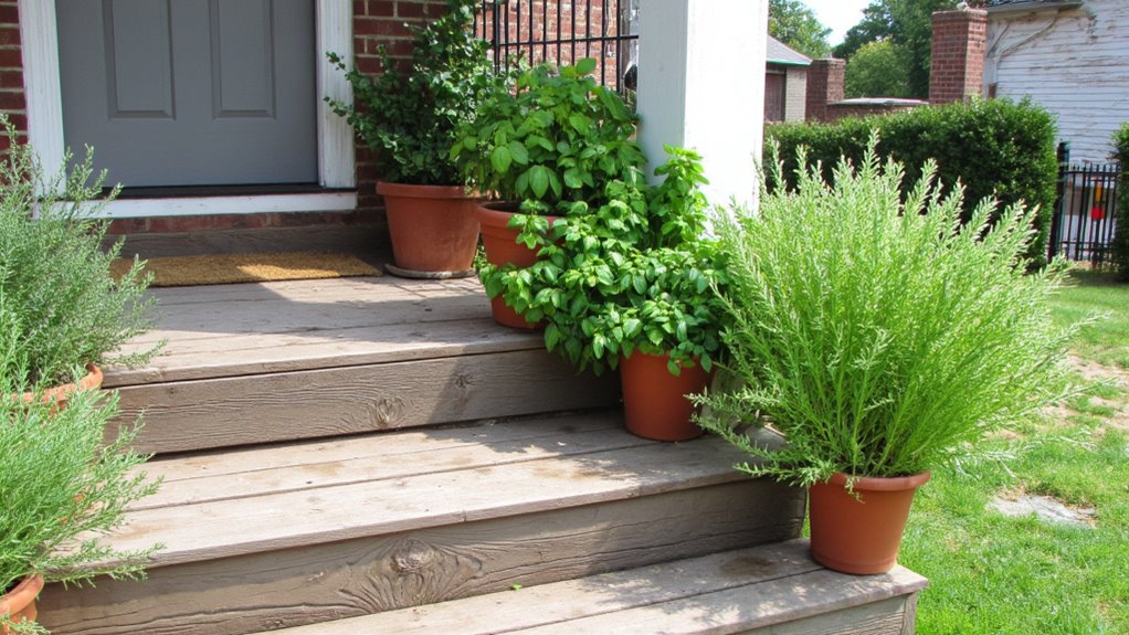 herbs enhance seasonal decor